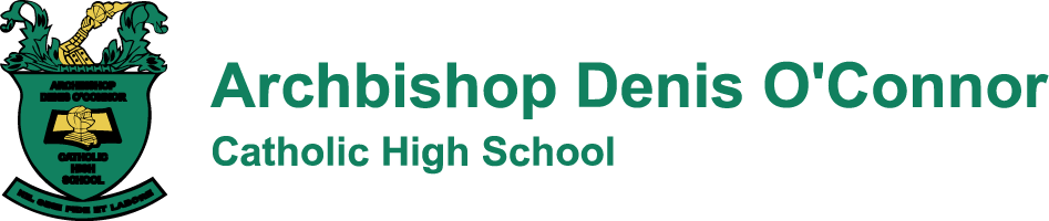 Archbishop Denis O’Connor Catholic High School logo